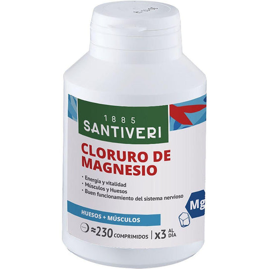 Cloreto de Magnésio Santiveri 230 comprimidos