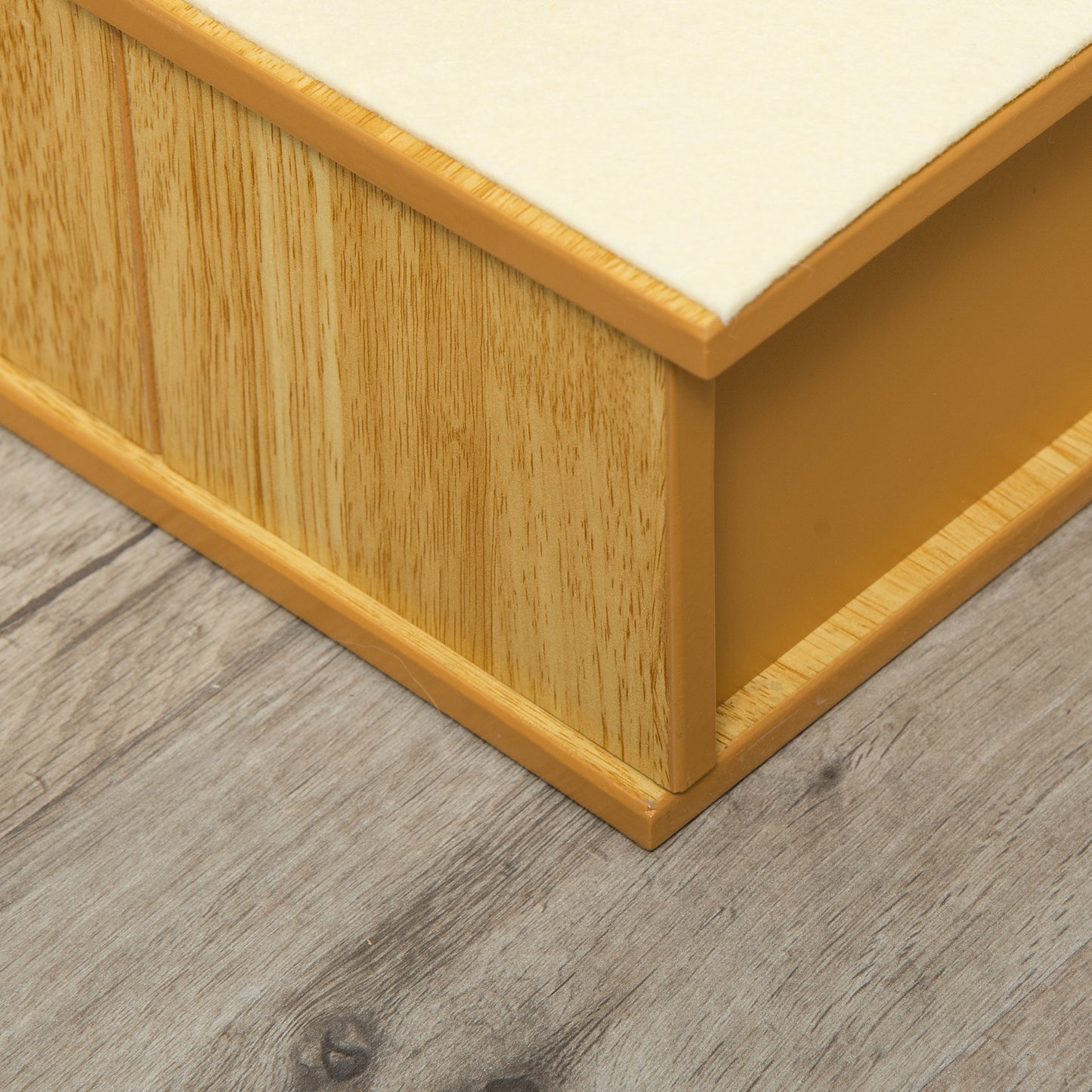 Pawhut Escalera Para Perros De 4 Peldaños Con Acolchados 40x59x54,2 Cm Natural_4