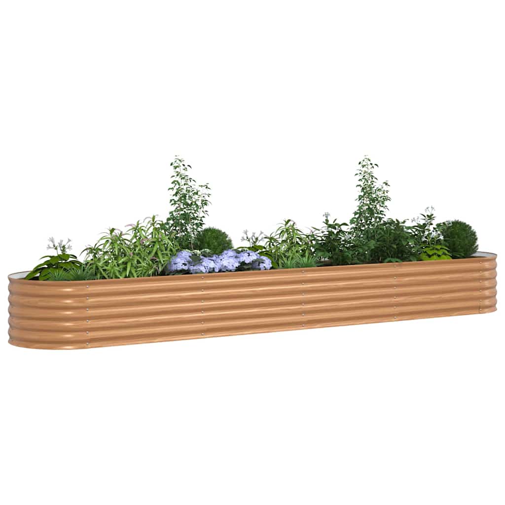 Cama Elevada Marrón 400 X 80 X 44 Cm Acero_2
