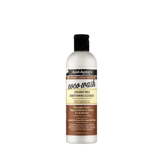 Co-wash Coconut Creme Coco Wash Aunt Jackie's 355ml_0