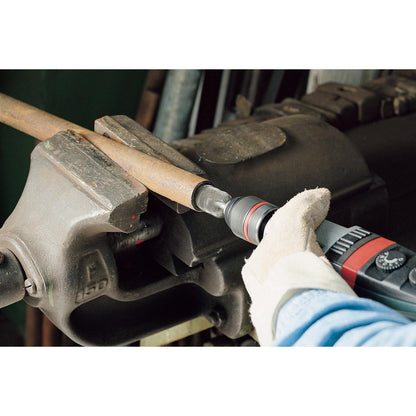 Wolfcraft 2104000 - 1 escova cilíndrica em metal, haste de 6 mm, Ø 28 x 60 x 95 mm