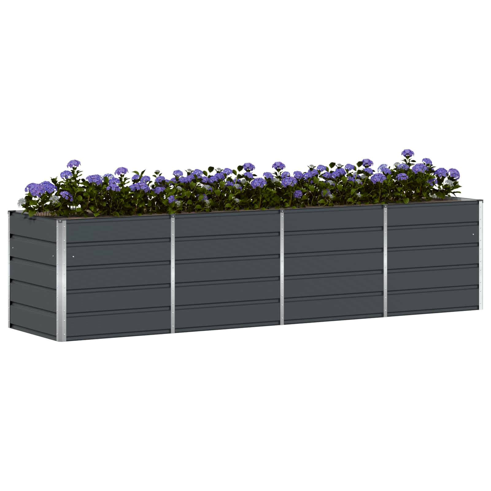 Jardinera Antracita 320 X 80 X 75 Cm Acero_2