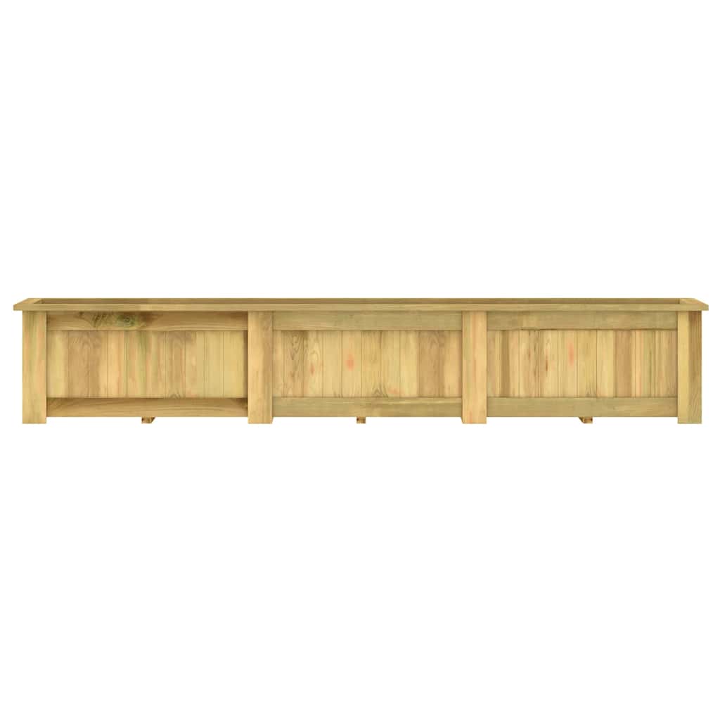 Arriate De Madera De Pino Impregnada 291x50x50 Cm_4