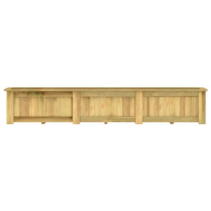 Arriate De Madera De Pino Impregnada 291x50x50 Cm_4