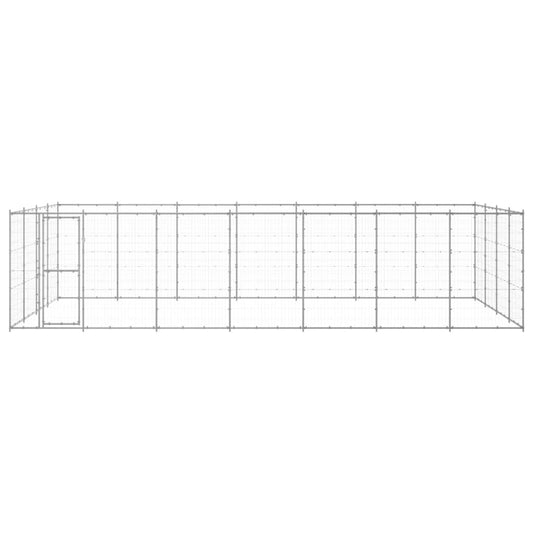 Perrera De Exterior De Acero Galvanizado 33,88 M²_0