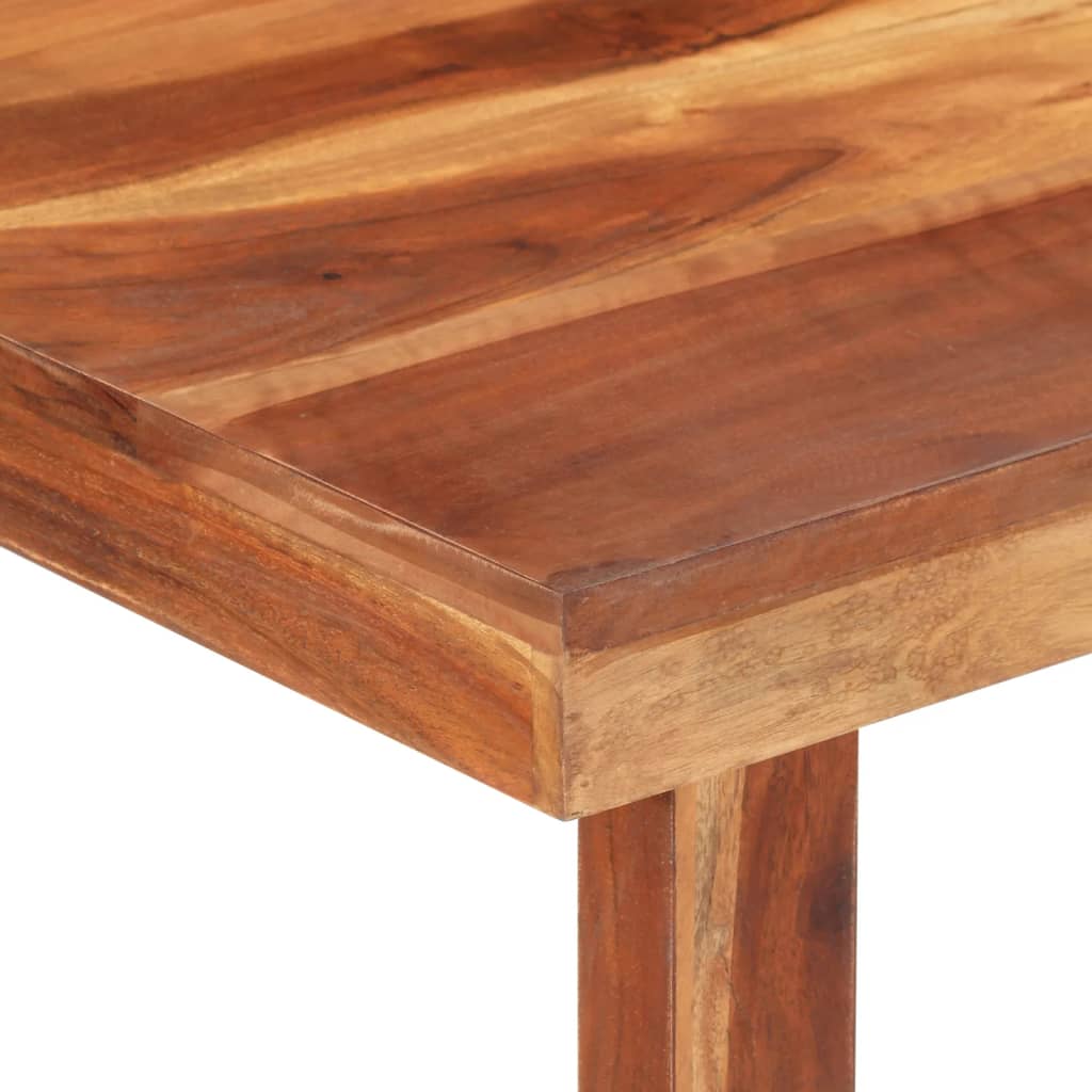 Mesa De Comedor Madera Maciza De Acacia 110x50x76 Cm_3