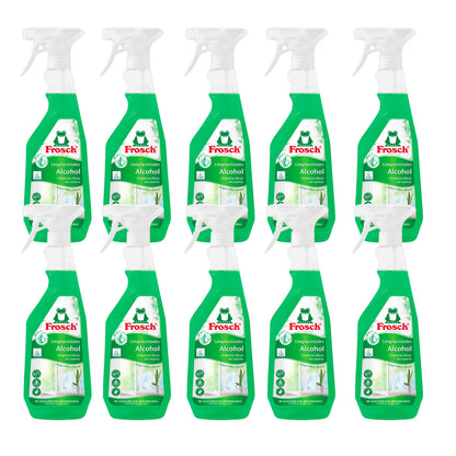 Embalagem de 10x Limpa Vidros Frosch 750 ml