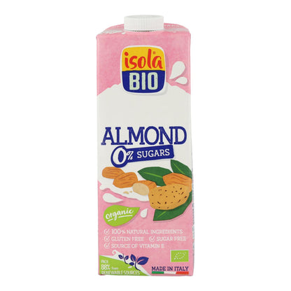 Pack de 6 Bebidas de Amêndoa sem Açúcar Bio Isola Bio 1 L