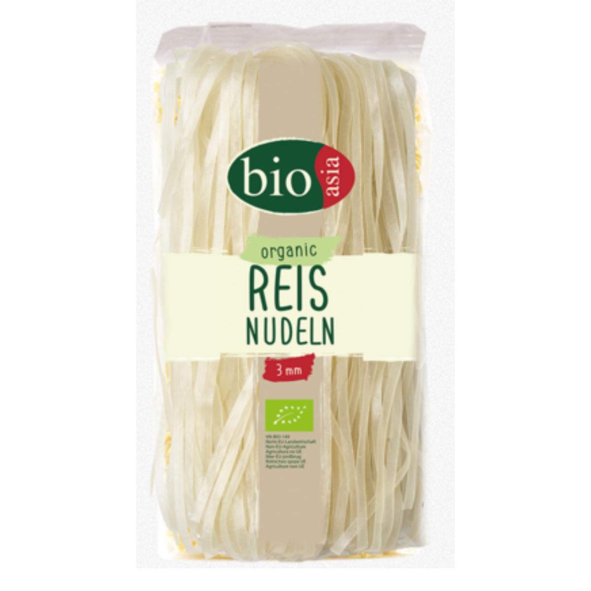 Noodles de Arroz Biológico, 3mm Bioasia 200g