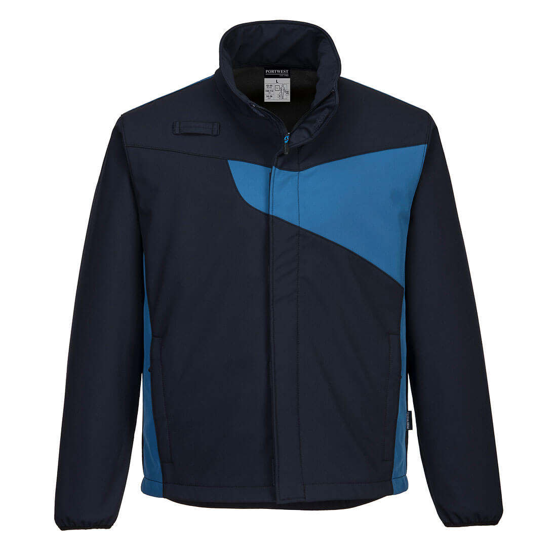 Chaqueta Softshell Pw2 De 2 Capas - Ideal Para Personalización / M / Marino-azulina_0