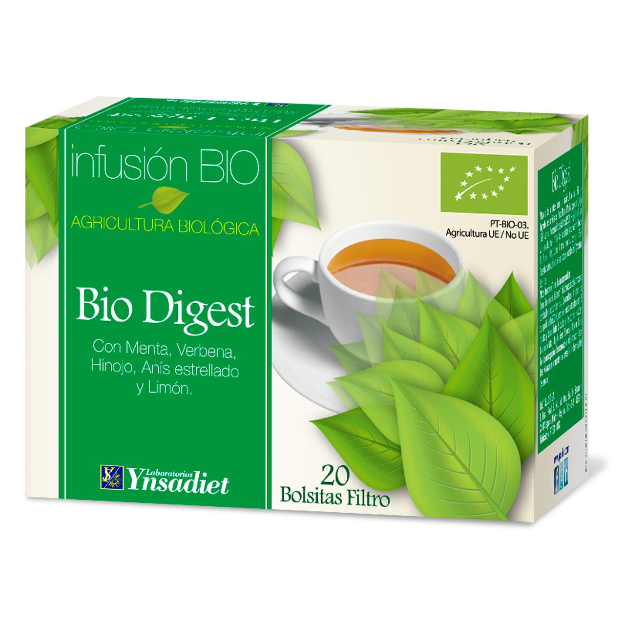 Dg Digest Digestive 20 Filtros Ynsadiet