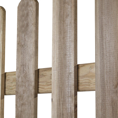 Puerta Valla Clásica De Madera - Elegancia Y Seguridad 1x,08 M / Multicolor_1