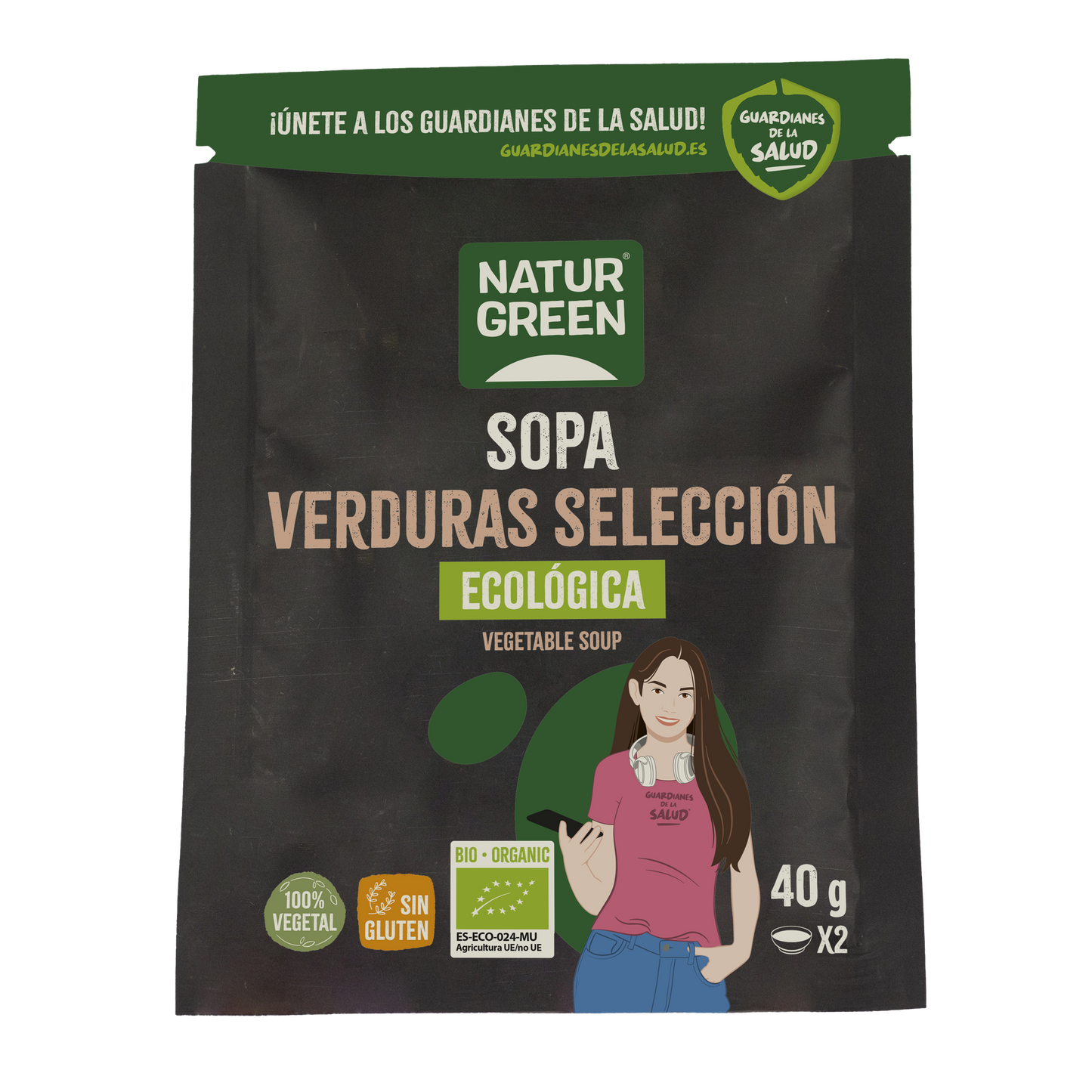 Naturgreen Selection 12 Sopa de Legumes, 40g