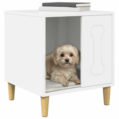 Casa Para Perros Brillante 44 X 42 X 49 Cm Madera De Ingeniería_2