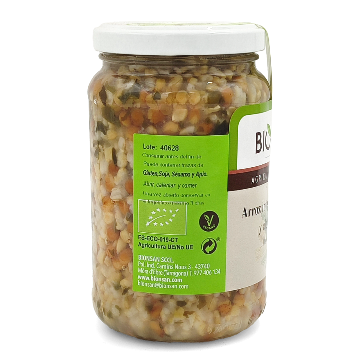 Arroz Integral Con Lentejas Y Algas  Eco Bionsan 370gr_2