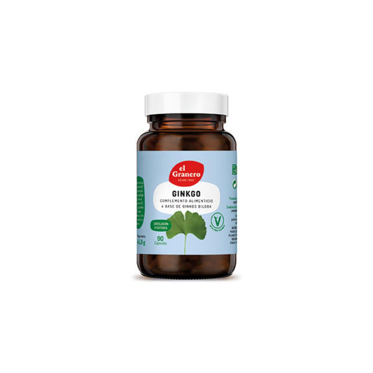 Ginkgo Biloba El Granero, 90 cápsulas.