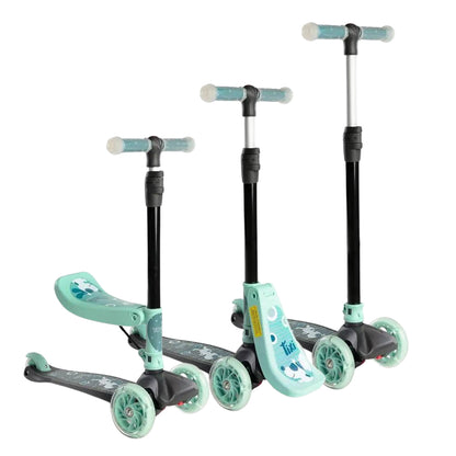 Patinete Tixi Verde Desde 2 A 12 Años_0