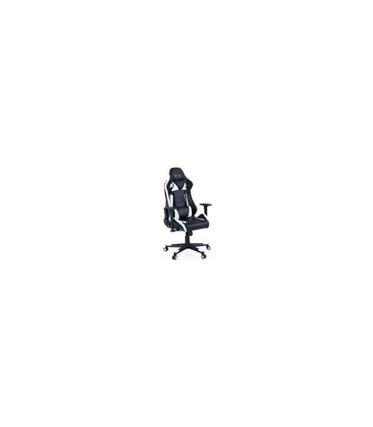 Sillón Gamer Giratorio Neo Pro Regulable Tapizado En Símil Piel Negro/blanco, 65 X 65 X_0
