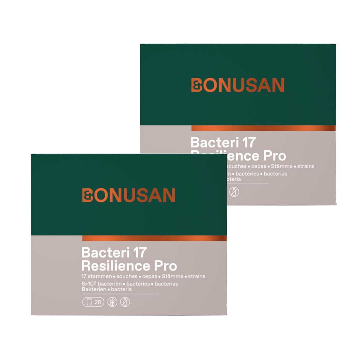 Pack de 2 Bacteri 17 Expert Resilence, Bonusan, 2x28 saquetas
