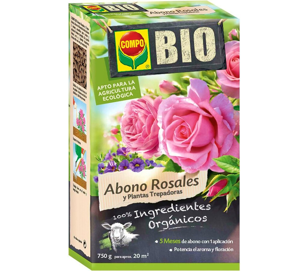 Compo Abono Bio Rosales Y Trepadoras 750gr_0