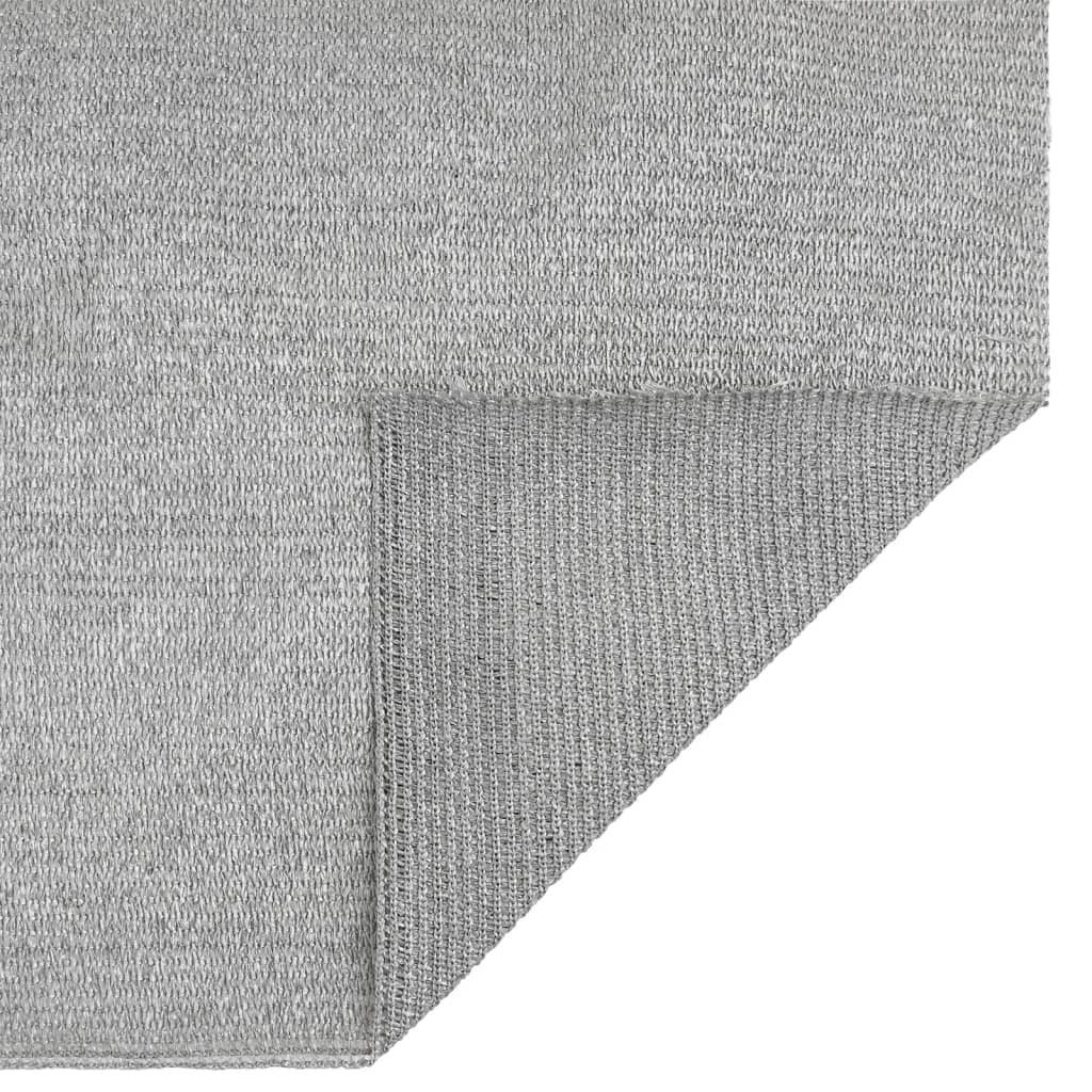 Vidaxl Red De Privacidad Hdpe Gris Claro 2x25 M 75 G/m²_3
