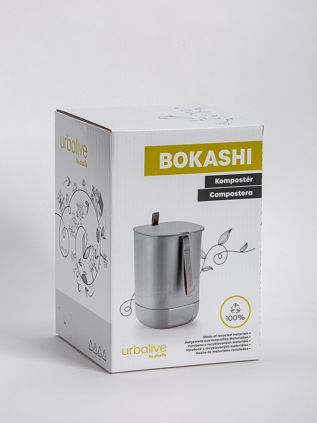 Compostador De Plástico Reciclado Bokashi_3