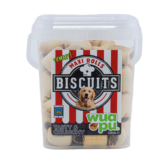 Wuapu Biscuits Para Perro Maxi Rolls (500 Gr)_0