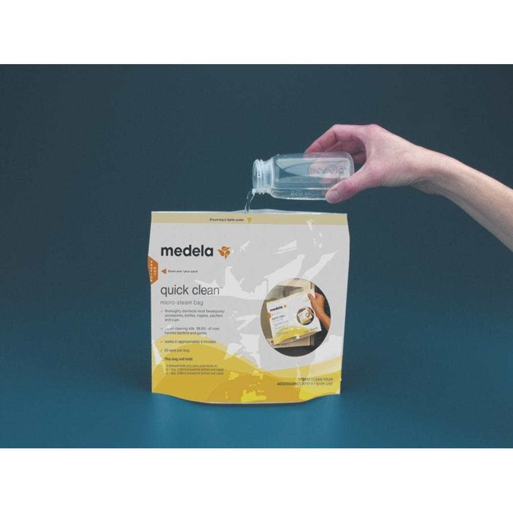 Sacos para micro-ondas Medela Quick Clean 5 unid.