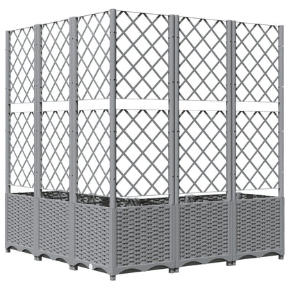 Macetero De Jardín Gris Claro 120 X 120 X 136 Cm_3