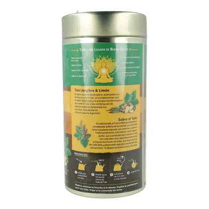 Tulsi Limão Gengibre Biológico Índia 100g