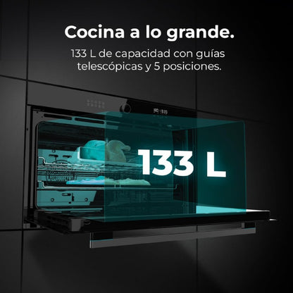 Cecotec Horno Multifunción Air Fryer Bolero Hexa Af319000 Glass Black A_2