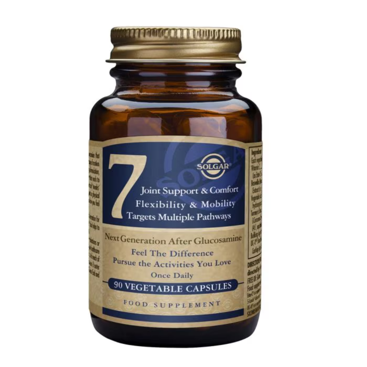 Solgar N.º 7 Manutenção e Conforto das Articulações, 30 Cápsulas Vegetais