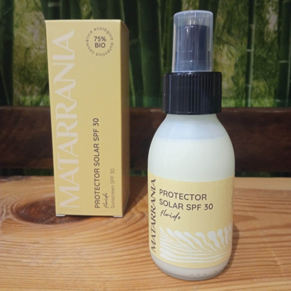 Protetor Solar Fluido Orgânico Matarrania FPS 30 100 ml