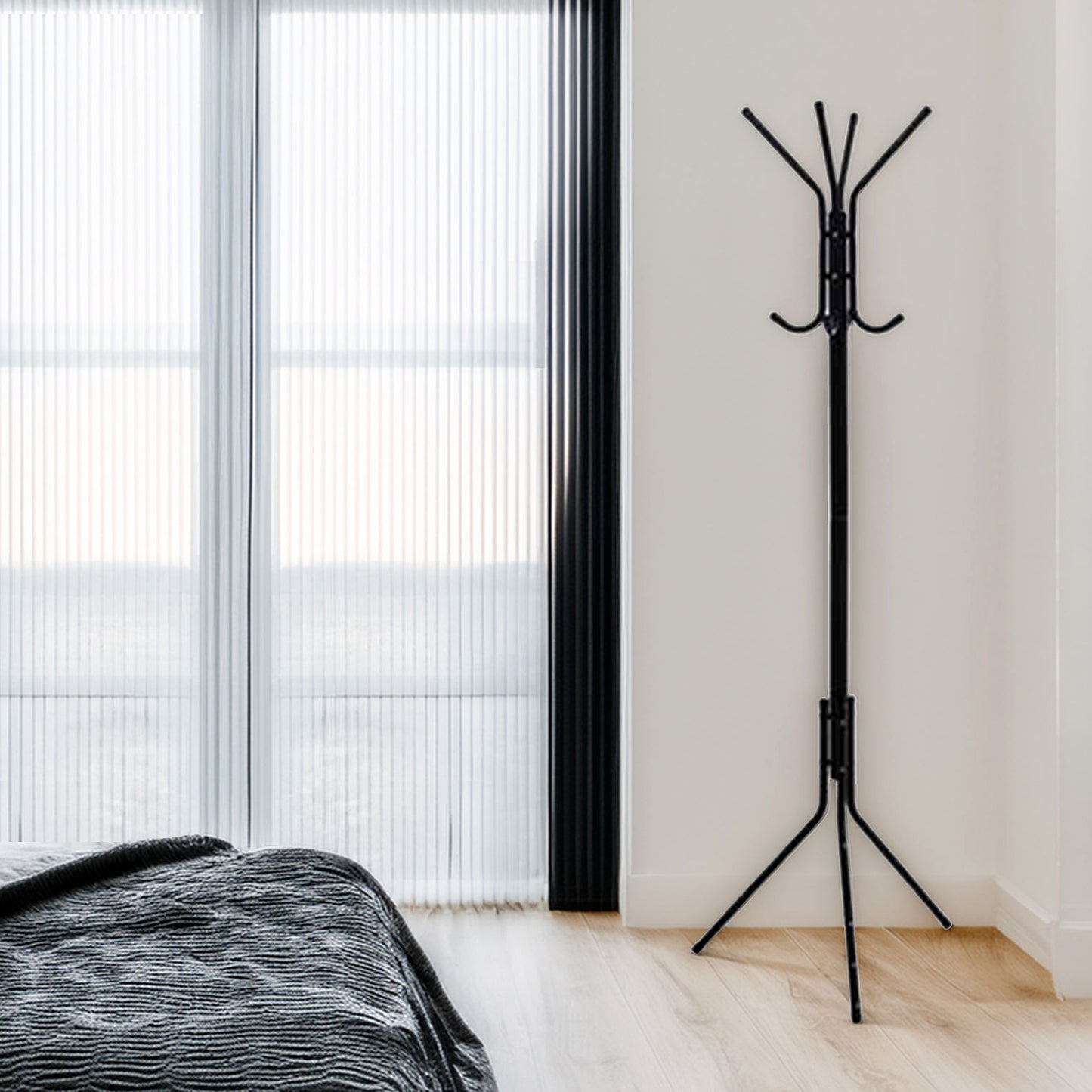 Wellhome Perchero Árbol Metal 8 Colgadores_3