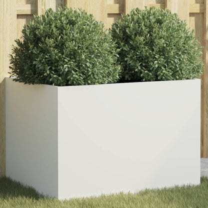 Jardinera Acero Blanco 62x47x46 Cm_1