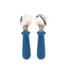 Conjunto De Garfo E Colher Para Bebé Com Cabo Ergonómico Althea Living Azul Marinho