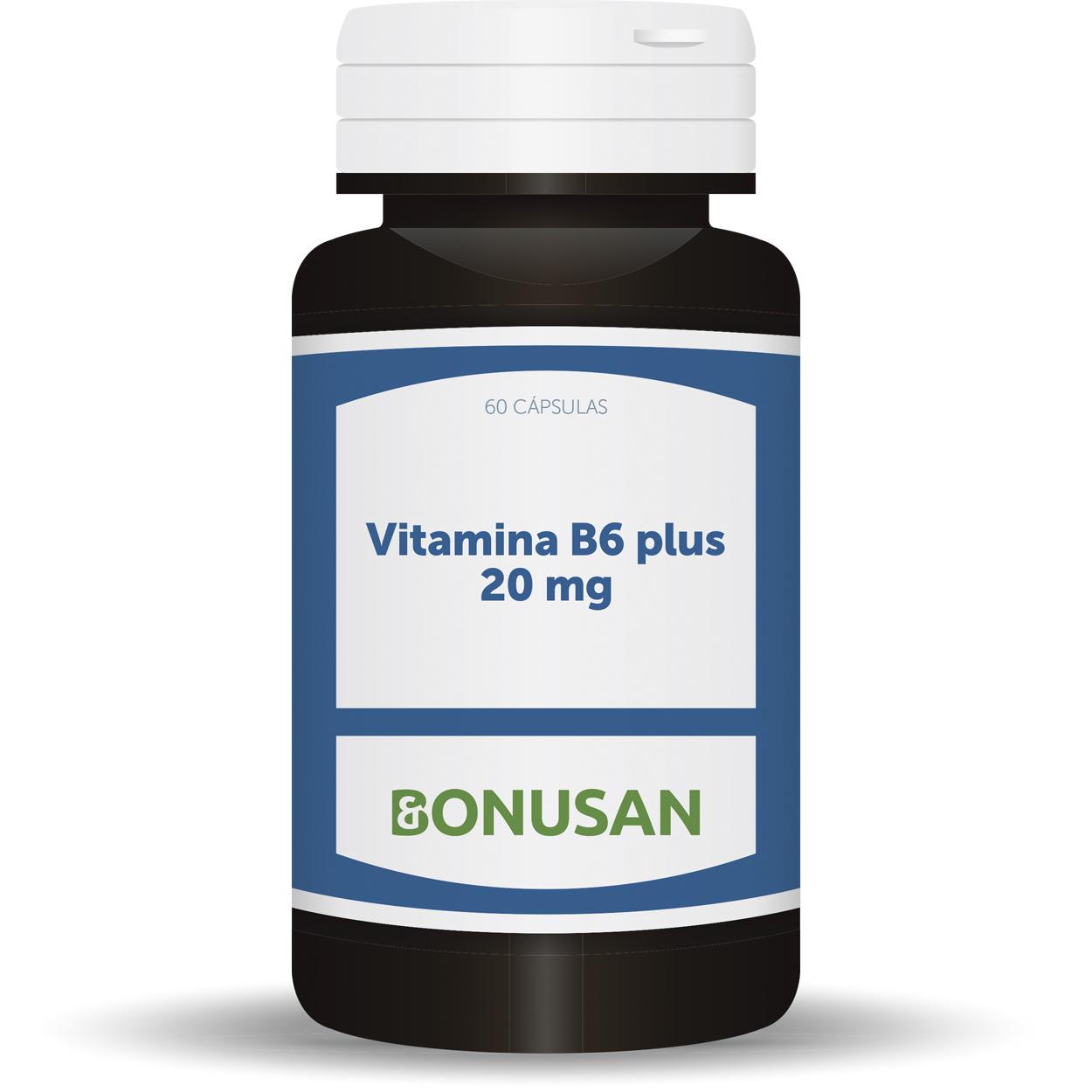 Vitamina B6 Plus 60 Vcaps Bonusan