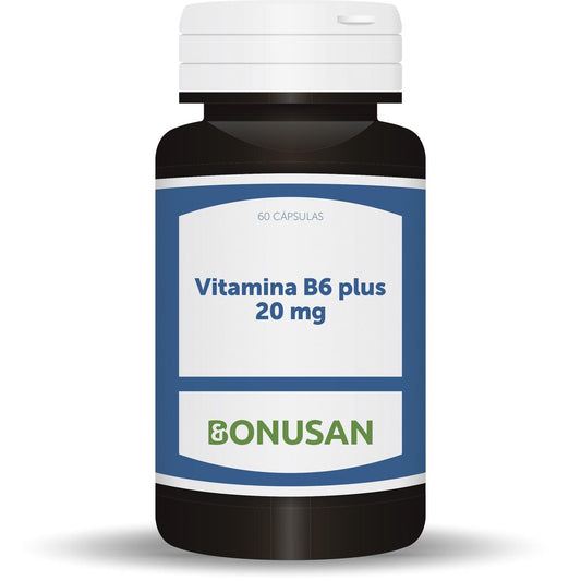 Vitamina B6 Plus 60 Vcaps Bonusan