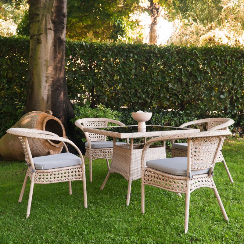 Pack 2 Sillas De Exterior Ikia Rattán, Rattan, 67 X 77,5 X 65_2