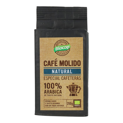 Biocop 100% Arábica Café Moído Biológico 250 g