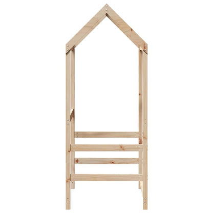 Techo De Cama Infantil Madera Maciza Pino 118x70x176,5 Cm_4