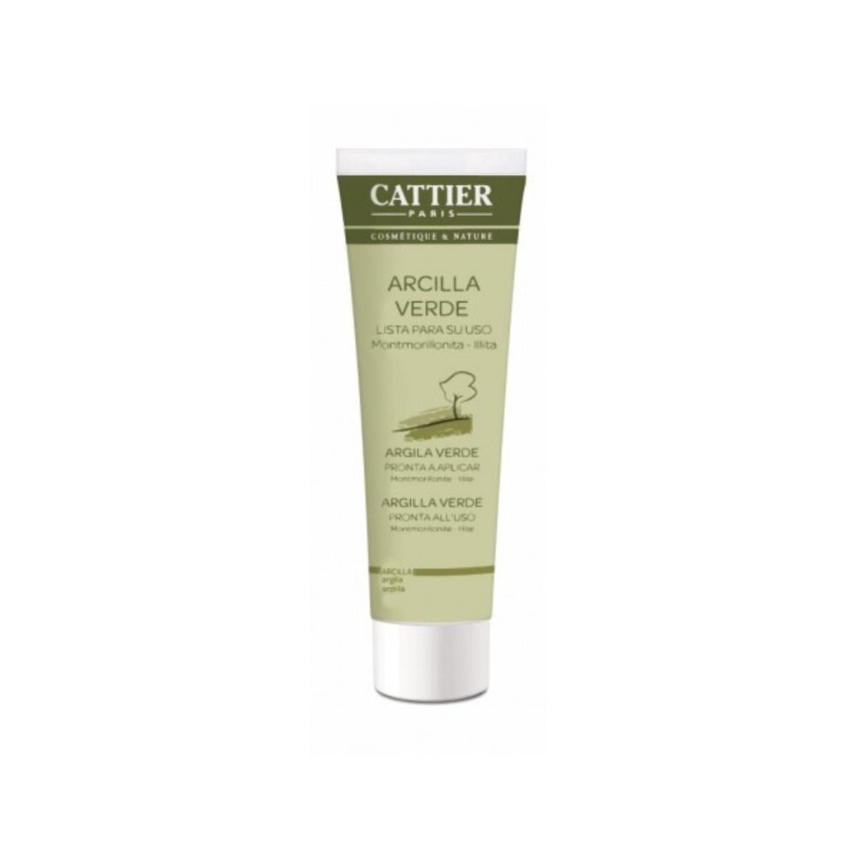 Argila Verde Montmorilonita Pronta a Usar Cattier, 400g