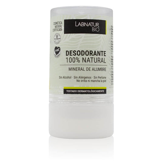 Desodorante Natural de Alumbre Stick 120 G | Control Olor 24h | Sin Aluminio Añadido | Cuidado Piel Sensible_0