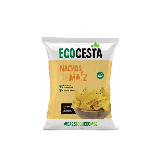 Nachos de Milho Natural Biológico, 125g Ecocesta