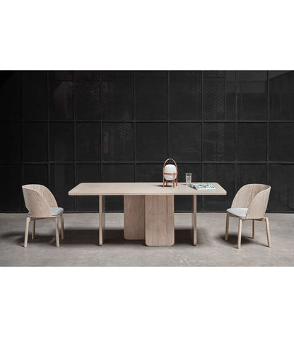 Mesa Rectangular Para Cocina O Comedor Modelo Arq Acabado Roble Claro, 100cm(ancho) 75cm(a_3