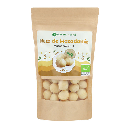 Nozes de Macadâmia Biológicas Planeta Huerto 250 g