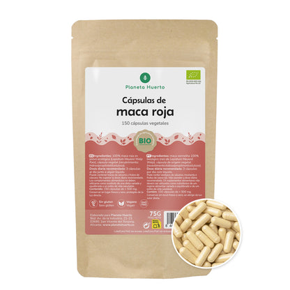 BIO Red Maca Planeta Huerto 150 cápsulas