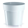 Cube Basic Pot, Dimensões (mm) 235x235x216, Cor Branca