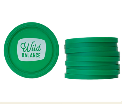 Pack 6x Lata de Pescado y Pavo BARF para gatos 120 g Wild Balance + Regalo: Tapa reutilizable para latas, Wild Balance