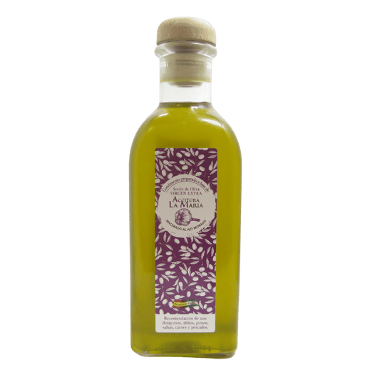 Aceite De Oliva Virgen Extra Macerado Al Ajo Morado 50 Cl Con Vertedor_0